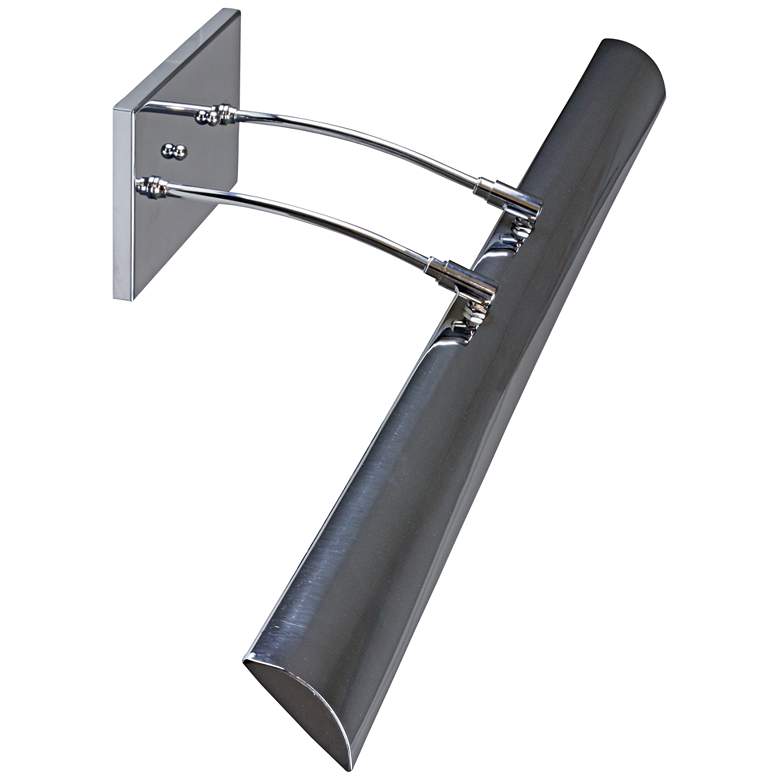Image 1 Zenith 36" Wide Chrome Direct Wire LED Picture Light