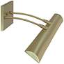 Zenith 36" Wide Satin Brass Direct Wire LED Picture Light