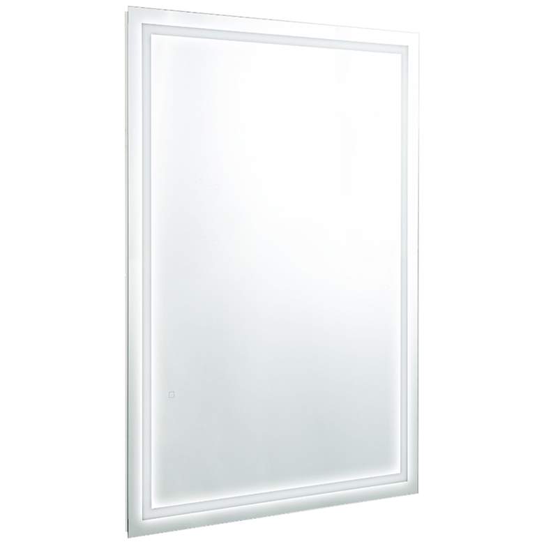 Image 1 Zenith 42 inch x 60 inch Rectangular LED Lighted Vanity Wall Mirror