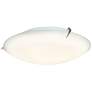 1_Zenon 16" Wide Brushed Steel Round Ceiling Light