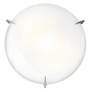 2_Zenon 16" Wide Brushed Steel Round Ceiling Light more views