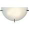 Zenon 4" High Brushed Steel Wall Sconce