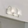 2_Zephyr 15 1/4" Wide Brushed Nickel 2-Light Bath Light
