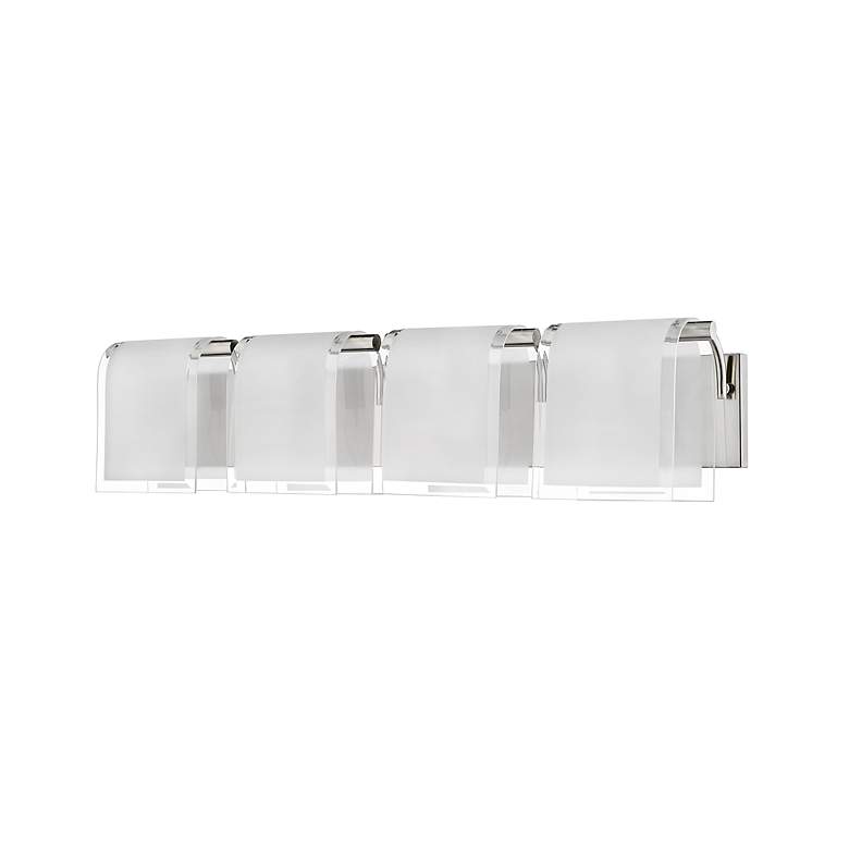 Image 7 Zephyr 30 3/4" Wide Brushed Nickel 4-Light Bath Light more views