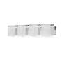7_Zephyr 30 3/4" Wide Brushed Nickel 4-Light Bath Light more views