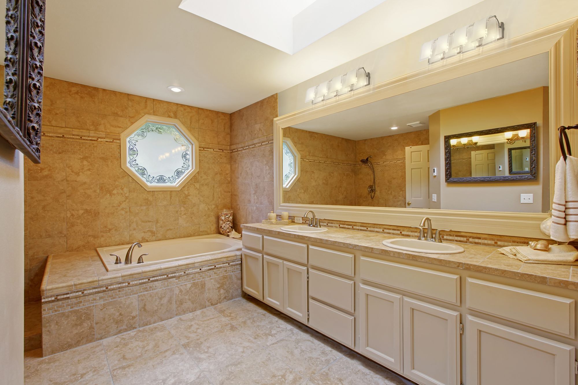 Zephyr 30 3/4" Wide Brushed Nickel 4-Light Bath Light in scene