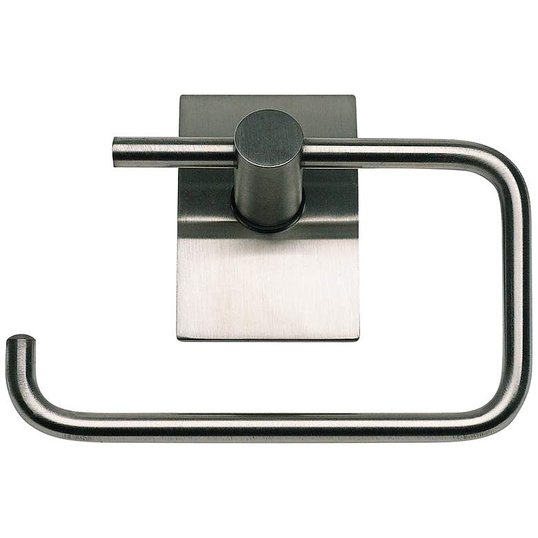 Image 1 Zephyr 5 1/2 inch Wide Stainless Steel Toilet Paper Holder