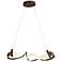 Zephyr LED Pendant - Bronze Finish - Standard Height