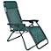 Zero Gravity Tannen Green Outdoor Chaise Lounge