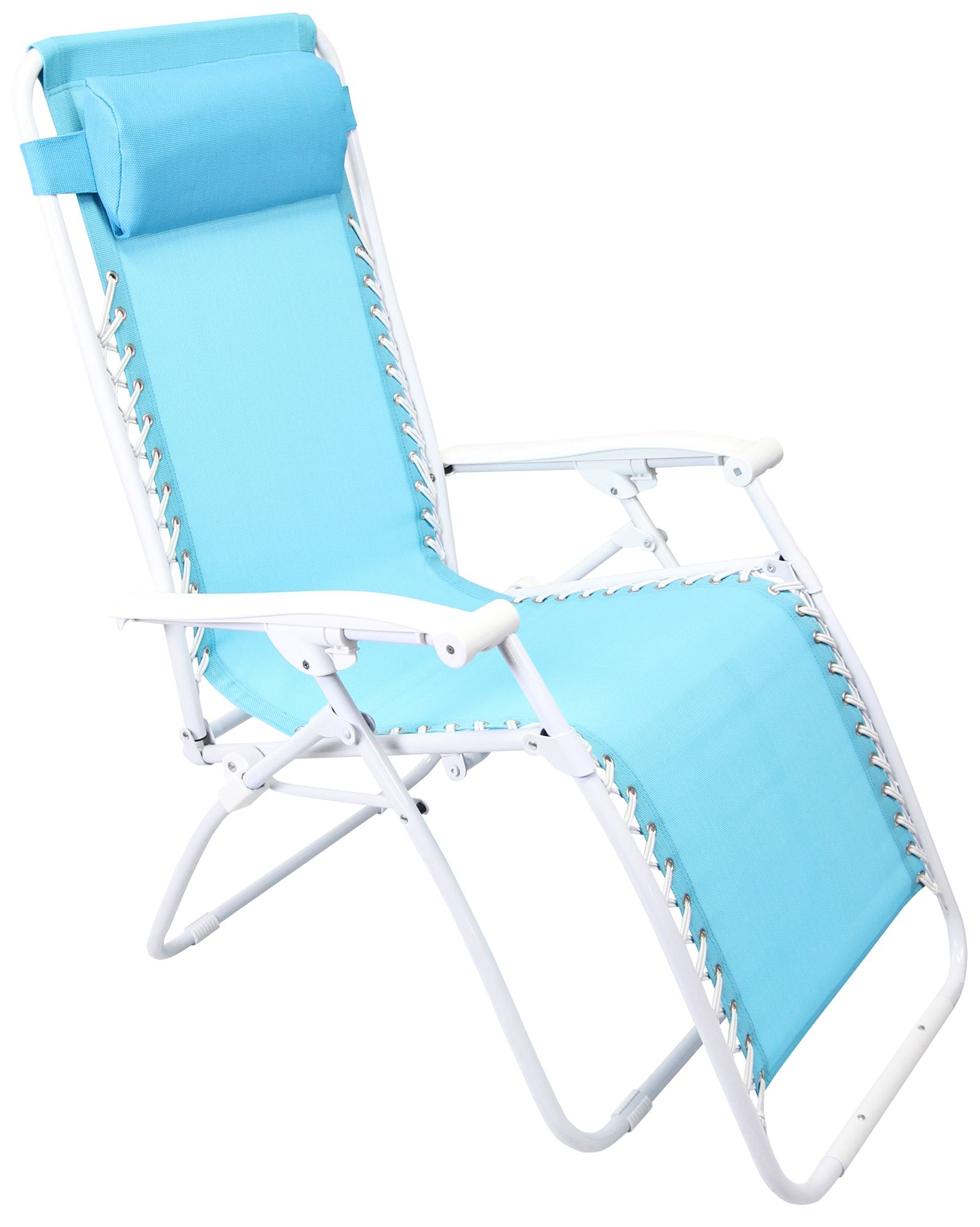 turquoise outdoor chaise lounge