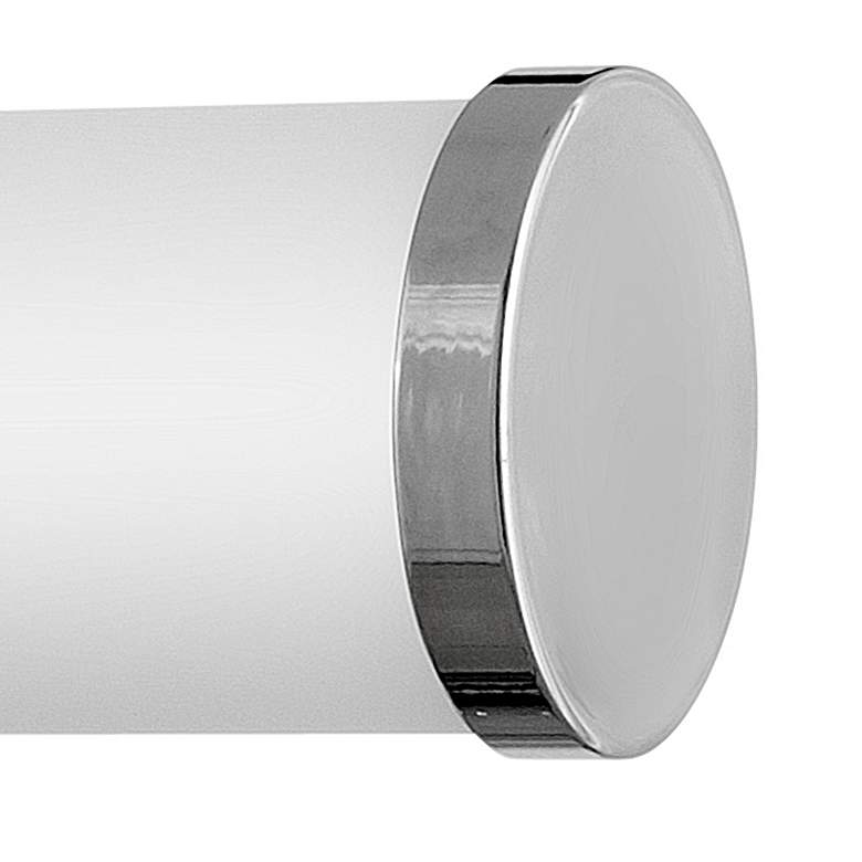 Image 5 Zevi 29" Wide Polished Nickel Brass 2-Light LED Bath Light more views