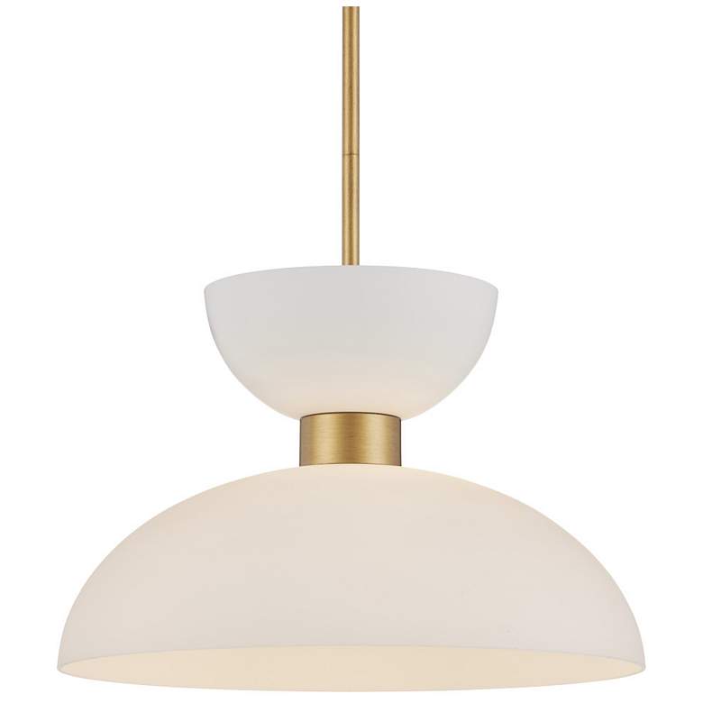 Image 1 Zevio White Pendant