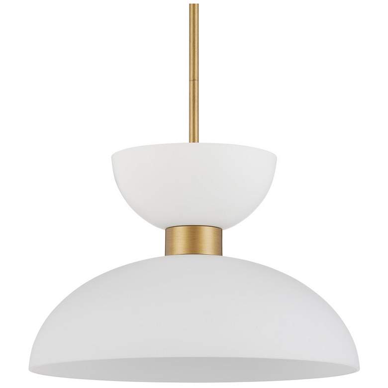 Image 2 Zevio White Pendant more views