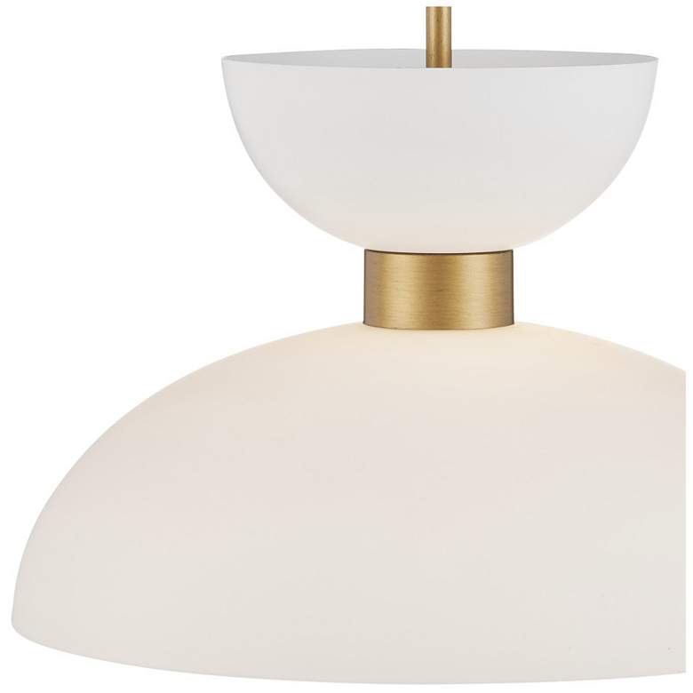 Image 3 Zevio White Pendant more views