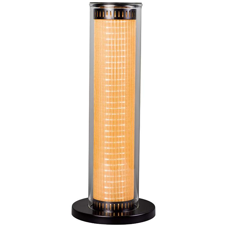 Image 1 Zhu 7.9" Deep Taupe Table Lamp