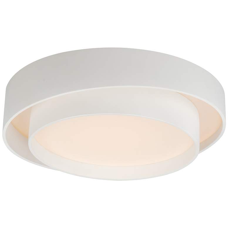 Image 1 Ziggurat 19.75" LED Flush Mount