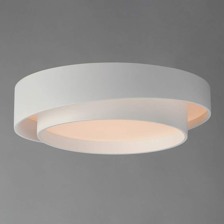 Image 3 Ziggurat 19.75" LED Flush Mount more views
