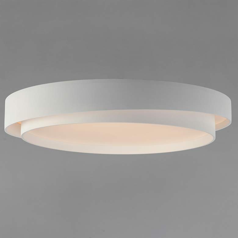 Image 4 Ziggurat 31.5" LED Flush Mount more views