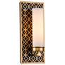 Ziggy 1 Lt Bath Bar in Laquered Gold