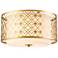 Ziggy Flush Mount in Laquered Gold