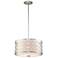 Ziggy Large Pendant in Laquered Silver