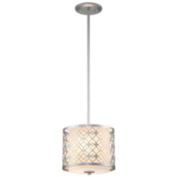 Ziggy Mini Pendant in Laquered Silver