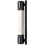 7_Zigrina 18" High Satin Brushed Black 2-Light LED Wall Sconce more views
