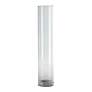 5_Zigrina 3" E26 Cylindrical Pendant, 12" Clear Glass and Aged Bras more views