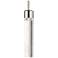 Zigrina 3" E26 Cylindrical Pendant, 12" Spanish Alabaster and Nic