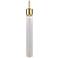 Zigrina 3" LED 3CCT Cylindrical Pendant, 18" Fluted Glass Aged Br