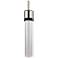 Zigrina 3" LED 3CCT Pendant, 12" Clear Fluted Glass, Nickel &
