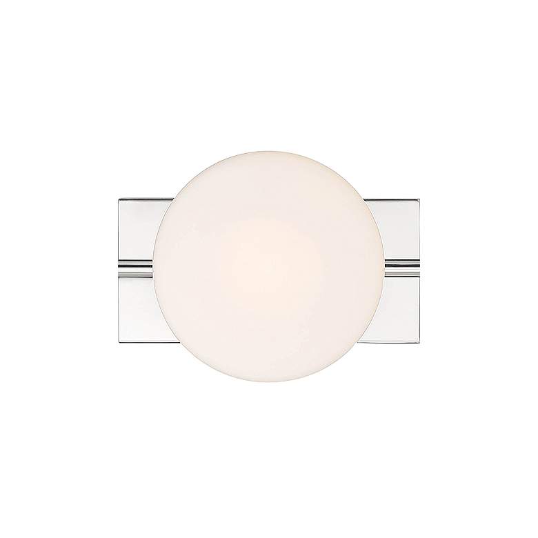 Image 3 Zio 36" Wide Polished Nickel Metal 5-Light Vanity Bath Light more views