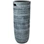 Zion Gray 28 1/2" High Southwest Rustic Ceramic Vase