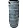 Zion Gray 28 1/2" High Southwest Rustic Ceramic Vase