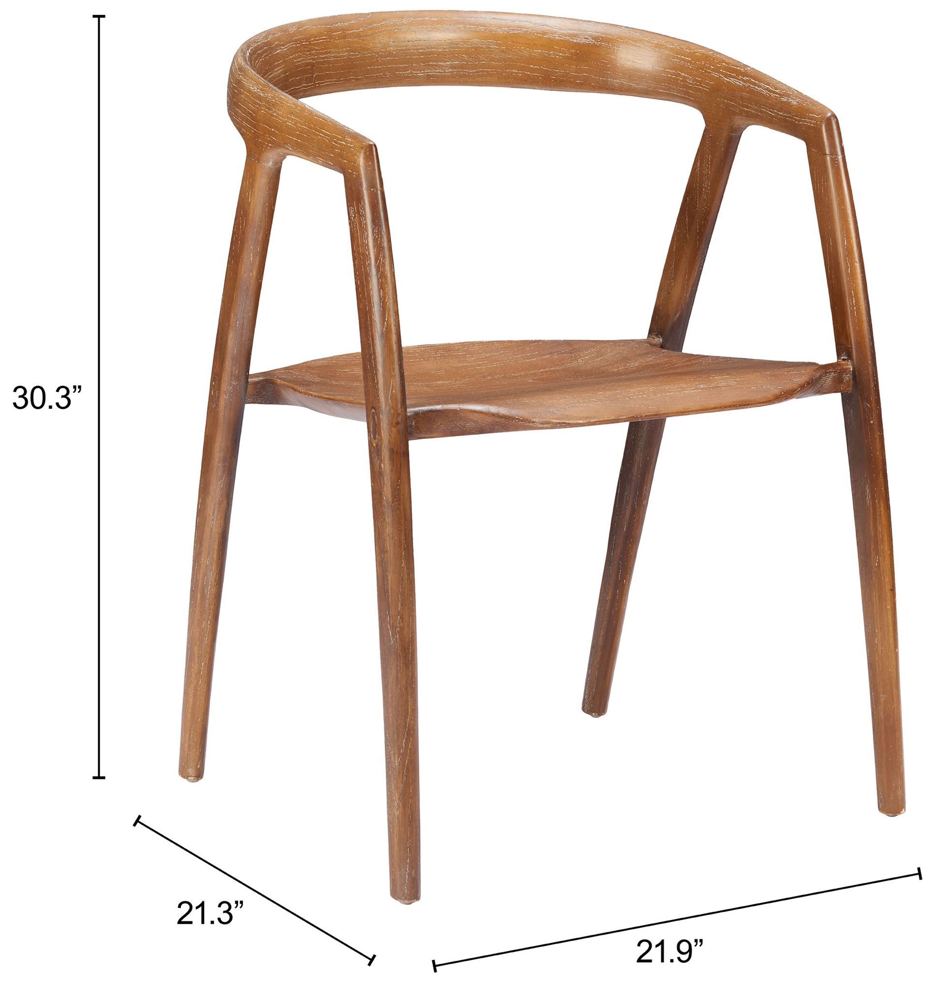 Image 7 Ziran Dining Chair (Set of 2) Walnut more views