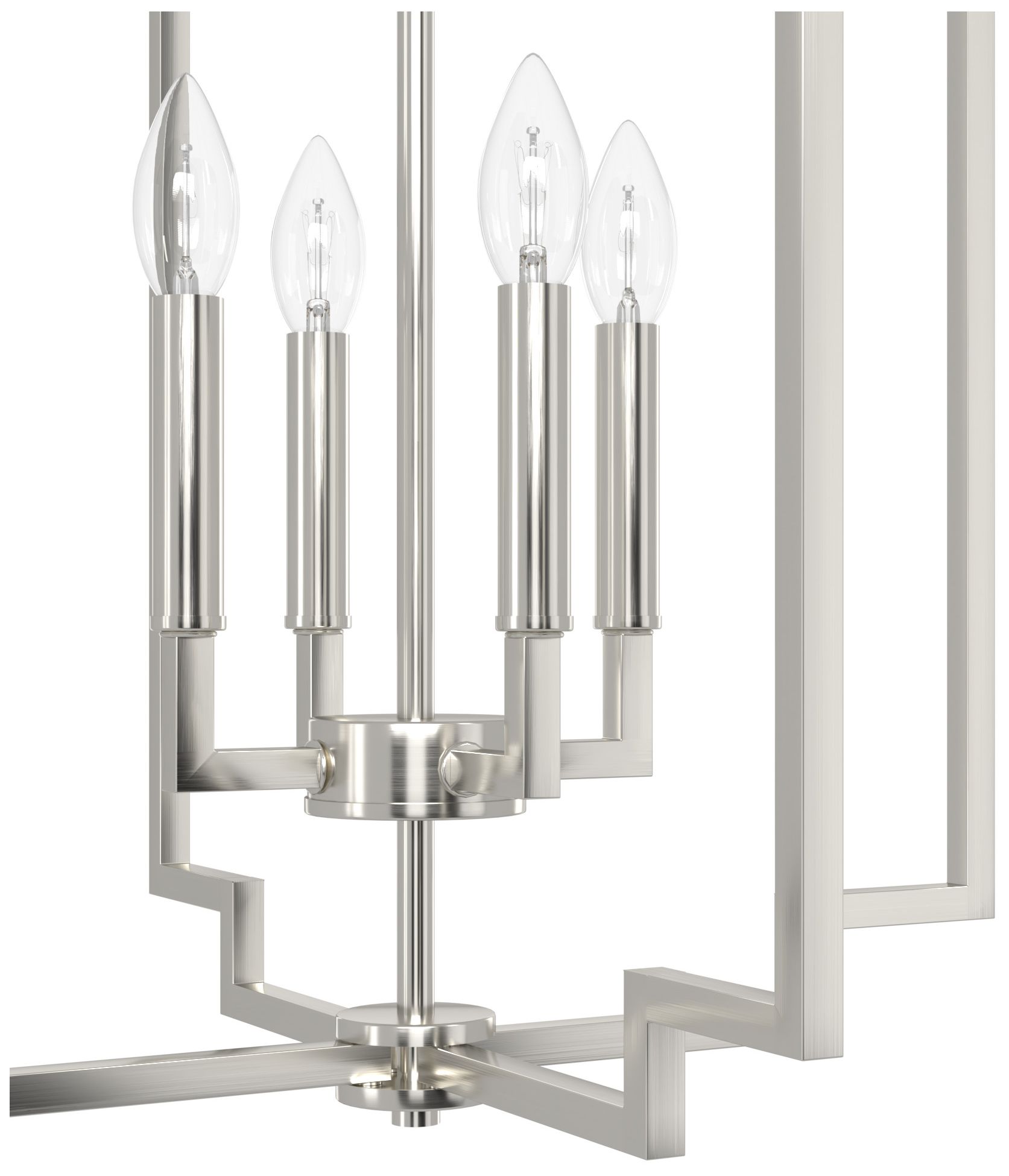 Image 3 Zoanne 4 Light Pendant 26H BN more views