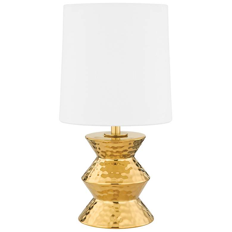 Image 1 Zoe 1 Light Table Lamp Aged Brass