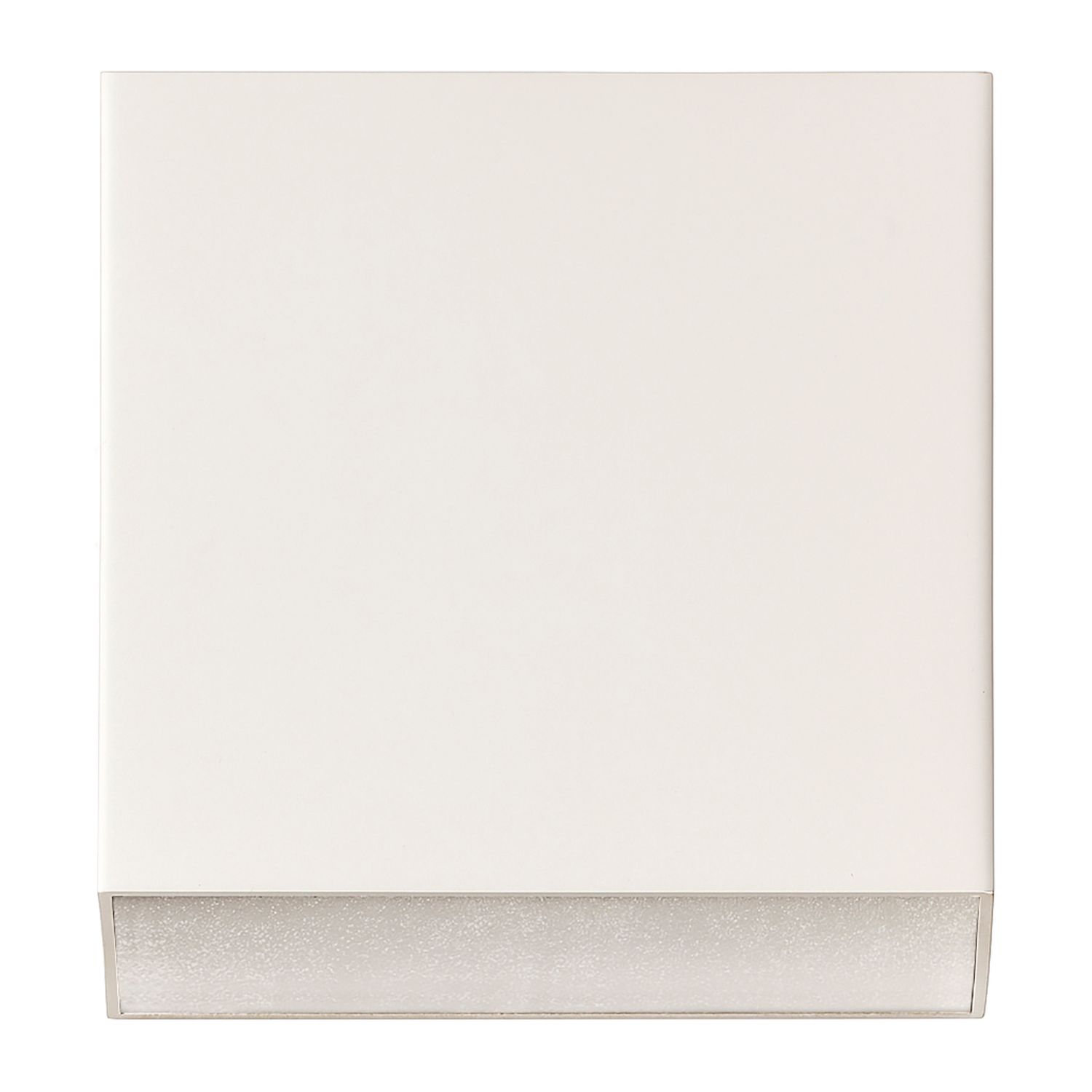 Image 2 Zoe 5" High White LED Wall Sconce with White Acrylic Shade more views