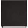 Zoe 5" High Black Square Wall Wash LED Wall Sconce