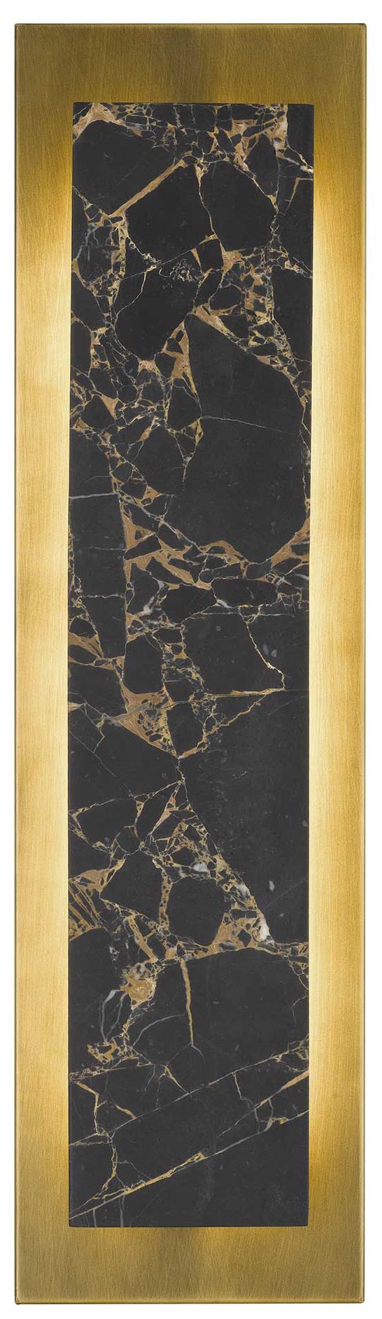 Image 3 Zoey 24" High Painted Antique Brass LED Outdoor Wall Light more views