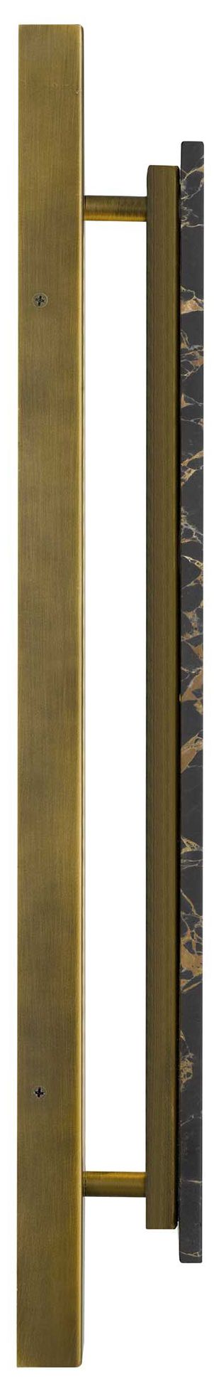 Image 4 Zoey 24" High Painted Antique Brass LED Outdoor Wall Light more views