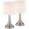 Zofia 13" High Modern Touch Table Lamps Set of 2