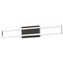 2_Zola 24" Wide Black LED Bathroom Vanity Light