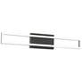 3_Zola 35 1/2" Wide Black LED Bathroom Vanity Light