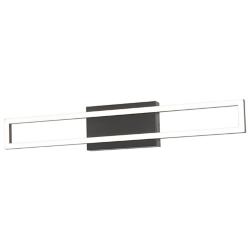 Zola 35 1/2" Wide Black LED Bathroom Vanity Light