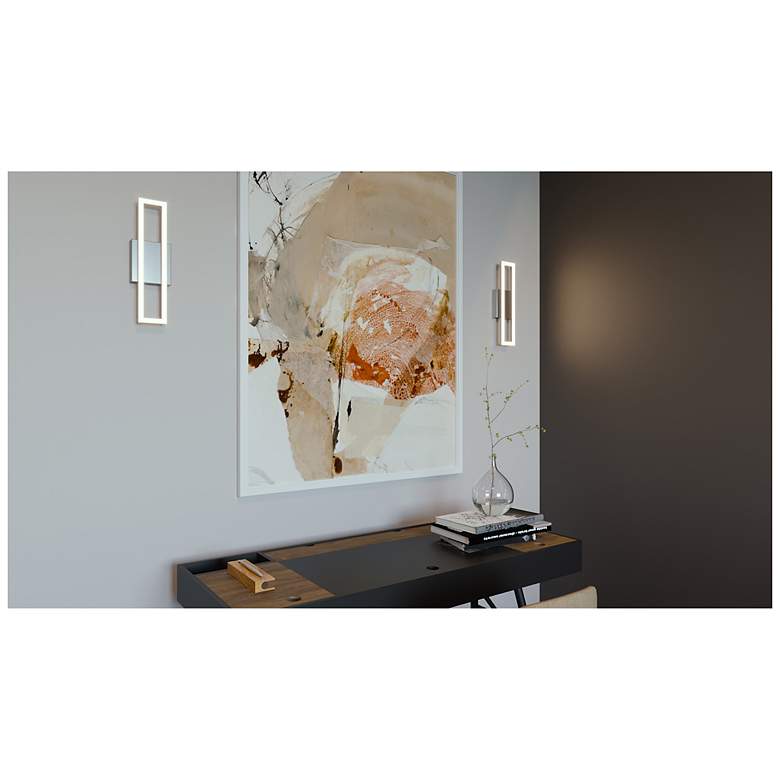 Image 2 Zola Vanity - LED 13W - 1150 Lm - 120V - Satin Nickel more views
