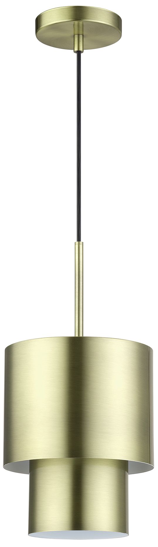 Image 3 Zolana 1 Light Antique Brass Mini Pendant more views