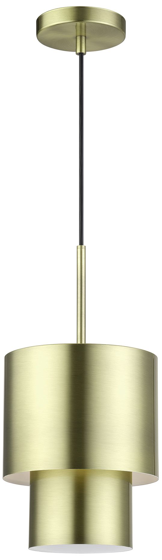 Image 4 Zolana 1 Light Antique Brass Mini Pendant more views