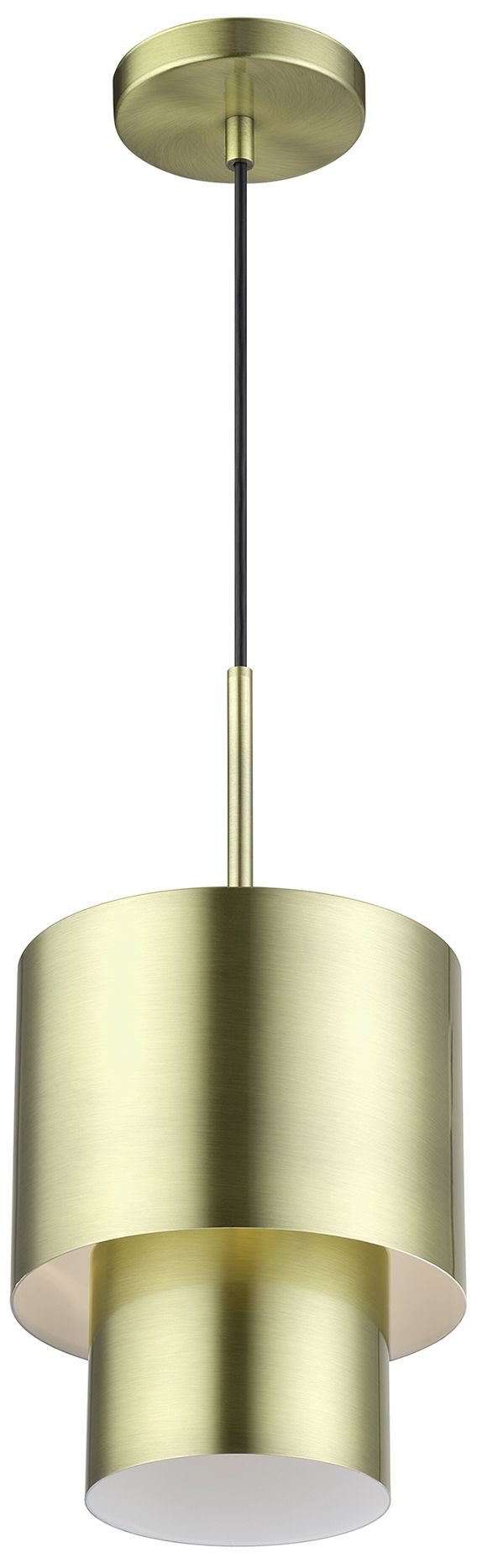 Image 5 Zolana 1 Light Antique Brass Mini Pendant more views