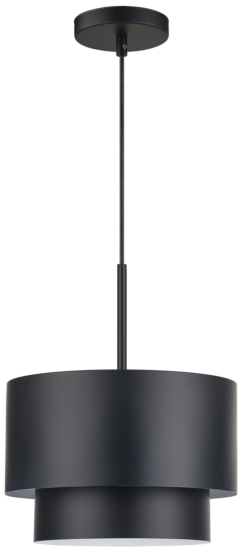 Image 3 Zolana 1 Light Black Pendant more views